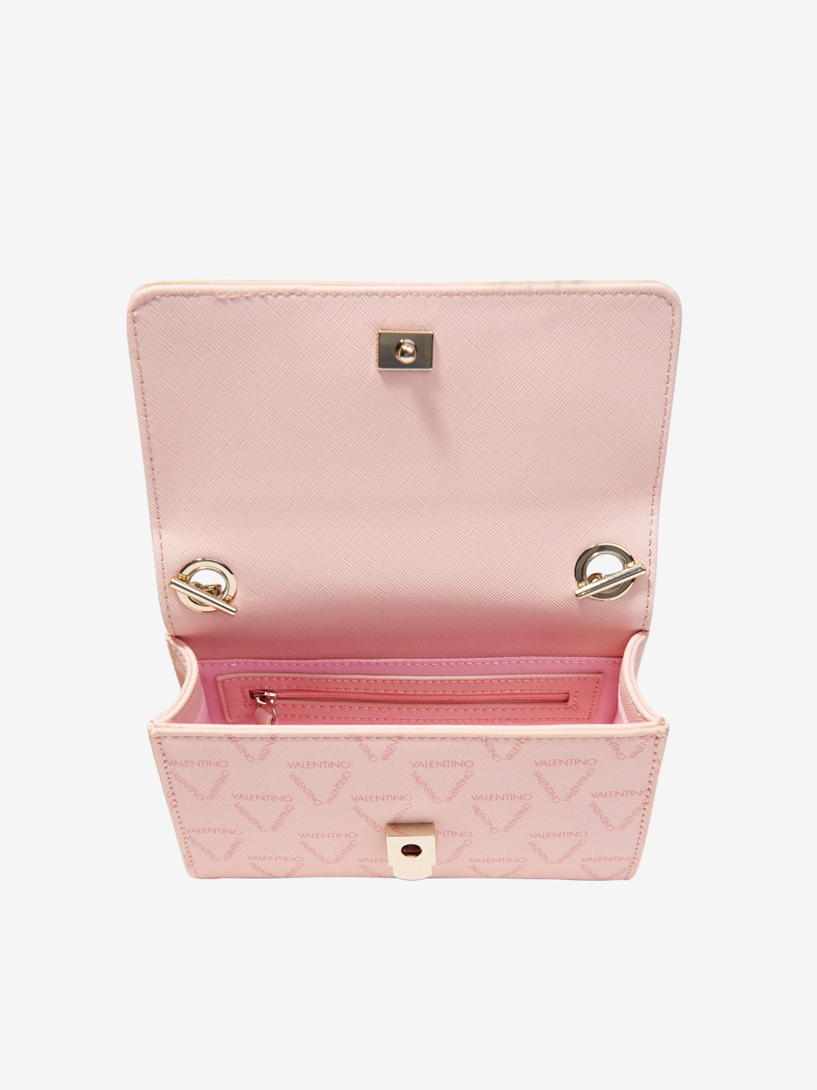 Valentino Girls Pretty Satchel Bag in Pink