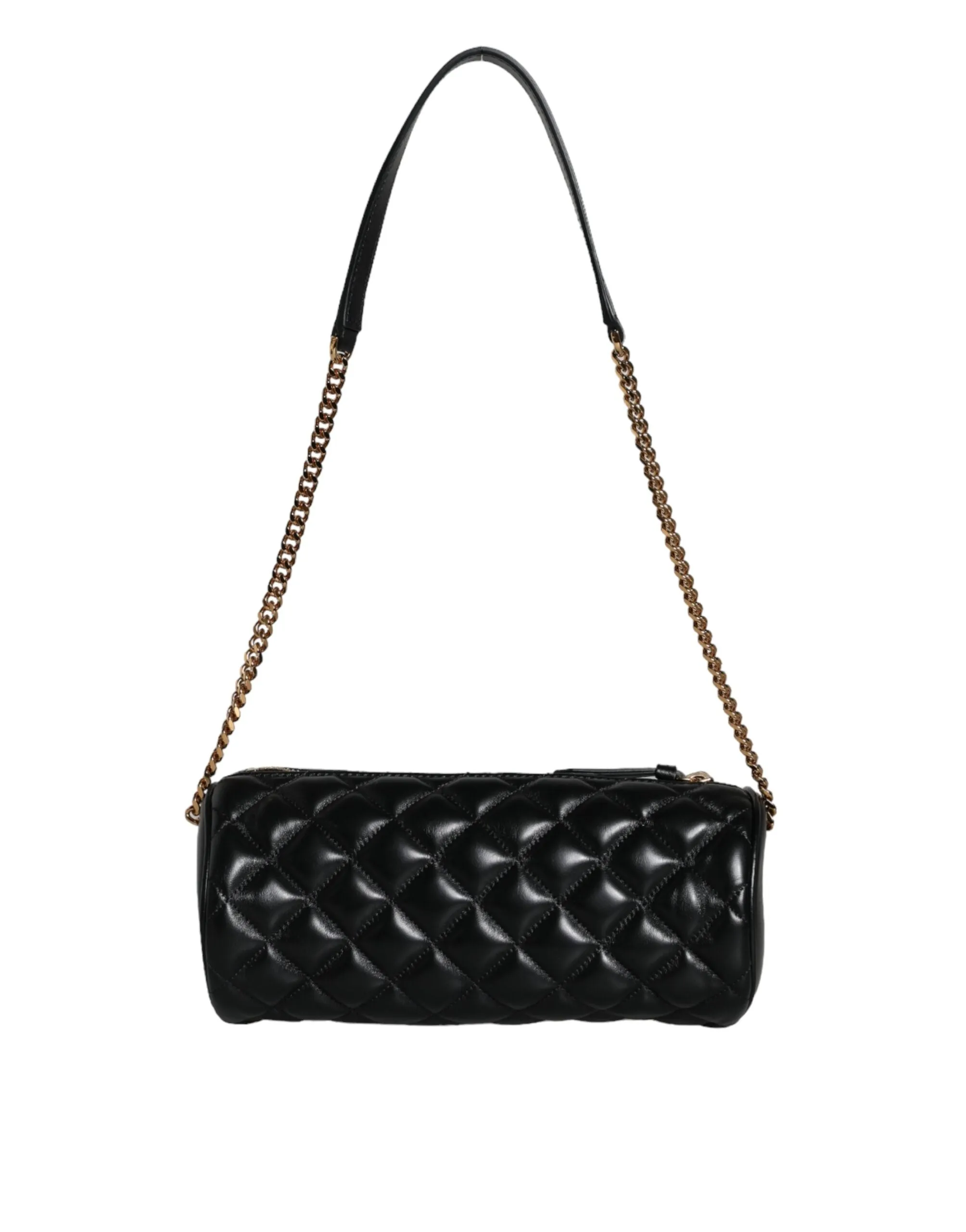 Versace Medusa Gloss Black Shoulder Bag